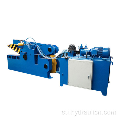 Otomatis Scrap Waste Metal Rebar Alligator Shearing Machine